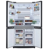 REFRIGERATEUR MULTI-PORTES INOX 605L<br><small><b>SHARP SJ-EX820F2SL</b></small>