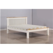 LIT EN BOIS + SOMMIER EN MÉTAL 140*190 CM <br><small><b>ALA-D4L</b></small>